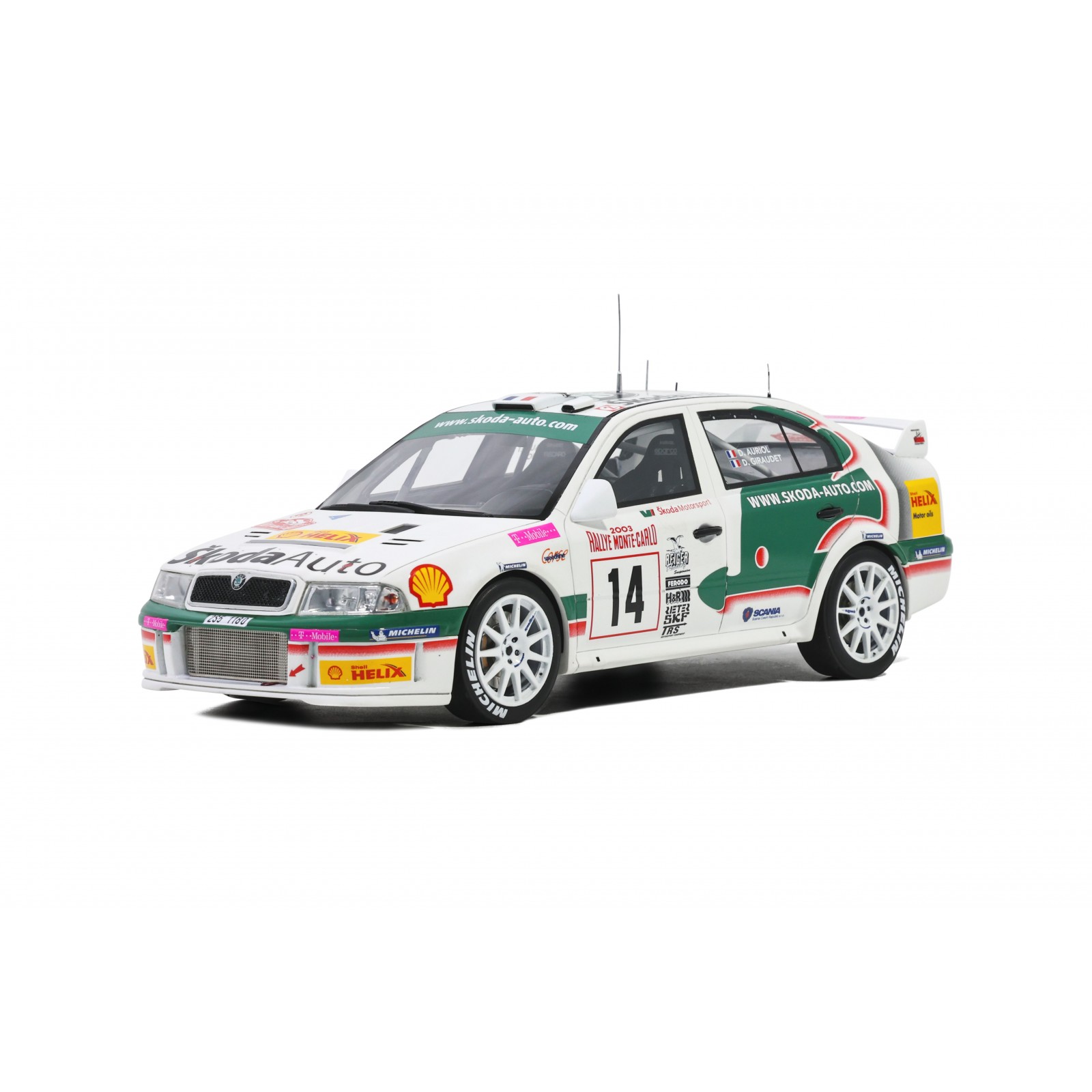 Octavia WRC Rallye Monte Carlo 2003