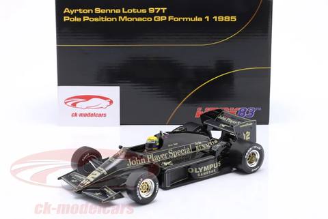 Ayrton Senna Lotus 97T #12 Monaco GP Formula 1 1985