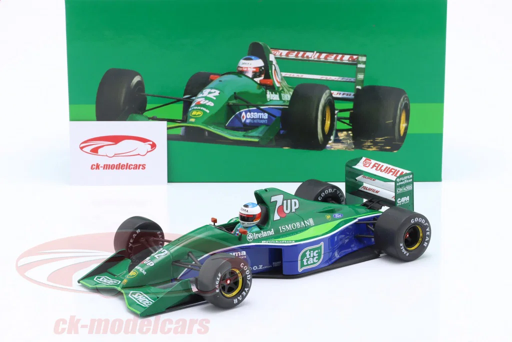 M. Schumacher Jordan 191 #32 1st GP Race Belgian GP Formula 1 1991