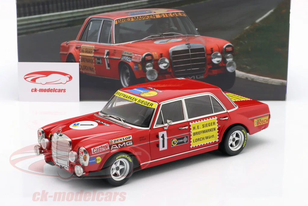 300 SEL 6.8 #1 24h Nürburgring 1972 Heyer, Betzler