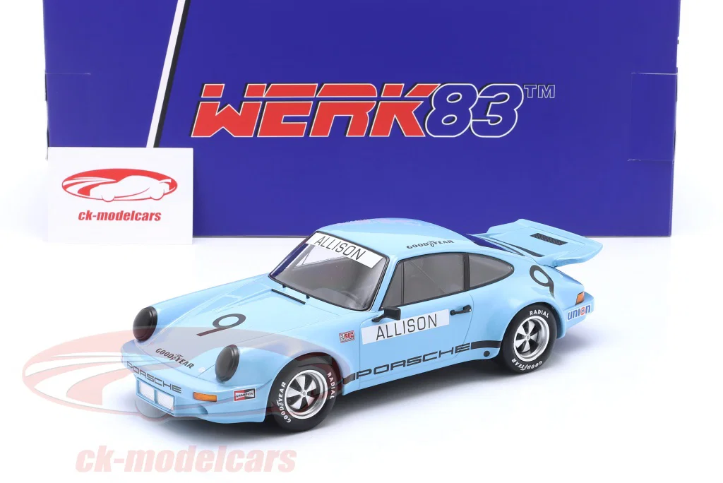 911 Carrera 3.0 RSR #9 IROC Riverside 1974 Bobby Allison