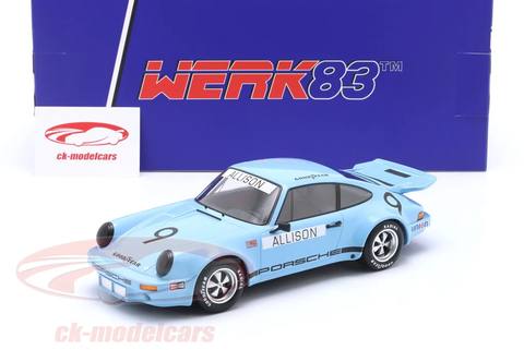 Porsche 911 Carrera 3.0 RSR #9 IROC Riverside 1974 Bobby Allison