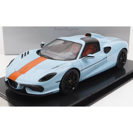 Touring Superleggera Arese RH95 (Chassis and Engine F12) 2021 Light Blue orange Gulf Colours