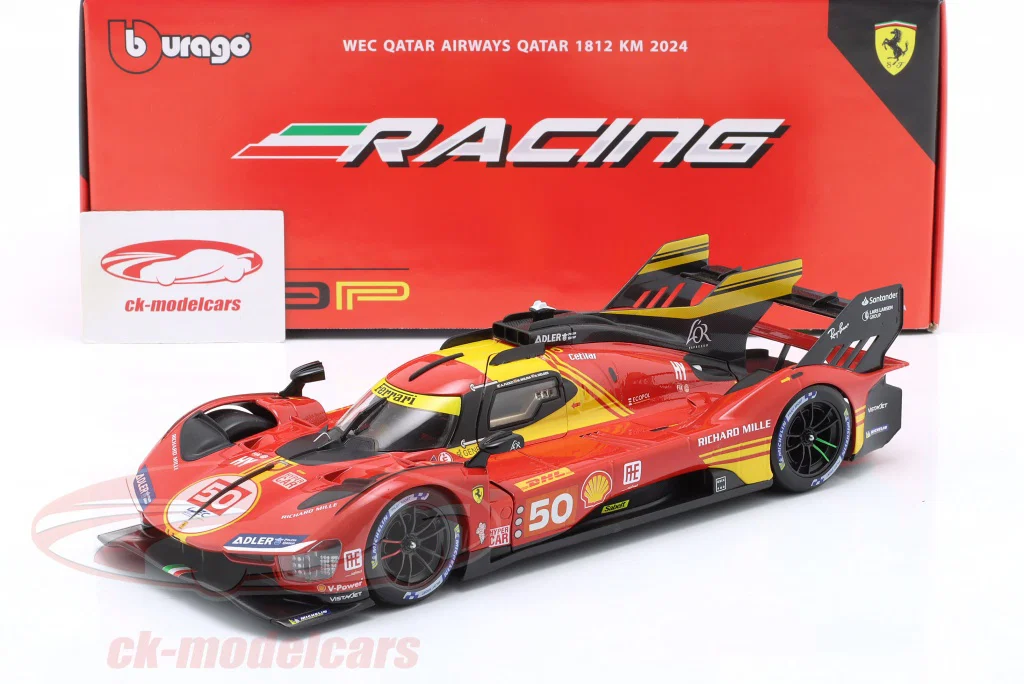 499P #50 6th WEC Qatar 2024 Molina, Nielsen, Fuoco