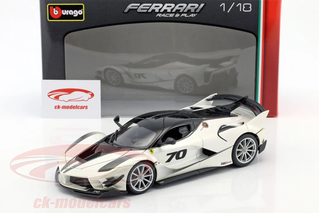 FXX-K Evoluzione #70 year 2018 white metallic / black