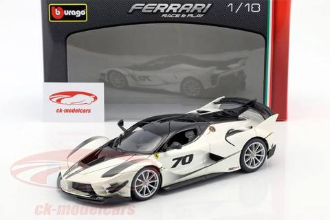 FXX-K Evoluzione #70 year 2018 white metallic / black
