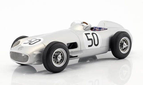1955 Piero Taruffi Mercedes-Benz W196 #50 4th British GP Formula 1