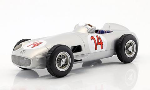 1955 Stirling Moss Mercedes-Benz W196 #14 2nd Belgian GP Formula 1