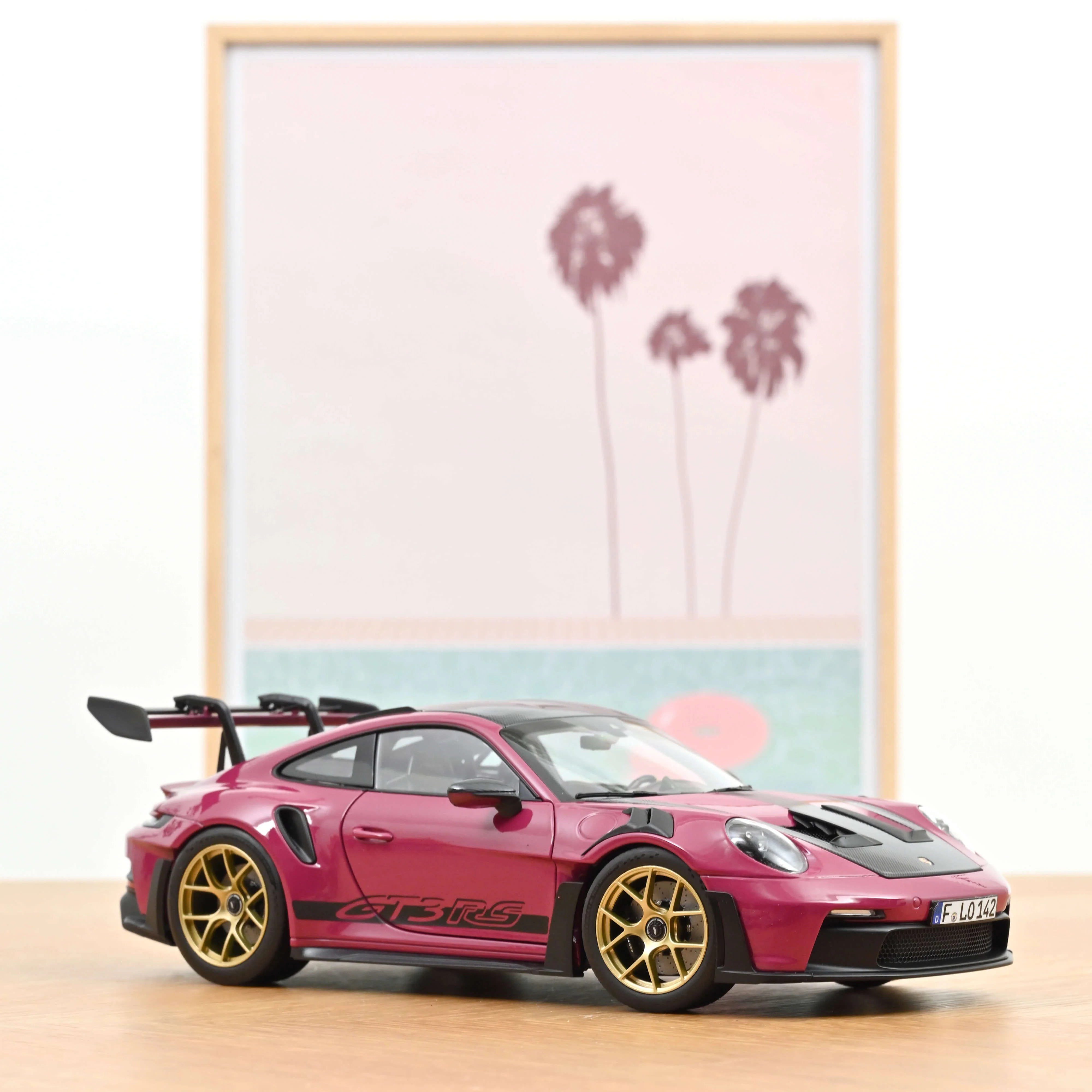 911 GT3 RS w/Weissach Pack 2022 Ruby Star