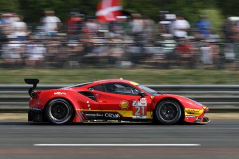 488 GTE EVO No.83 RICHARD MILLE AF CORSE 24H Le Mans 2023 Scale