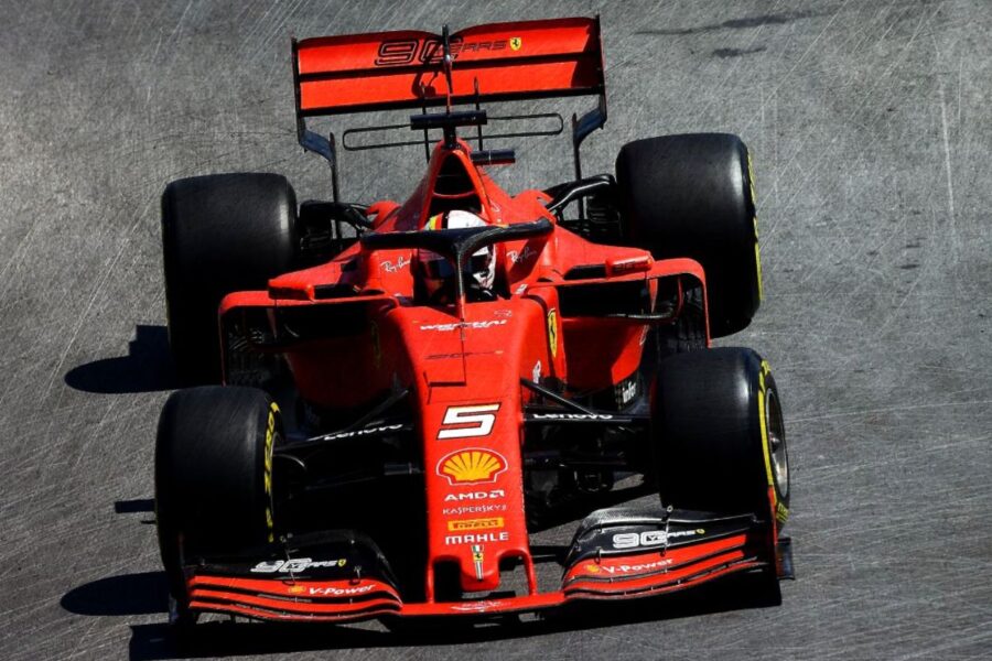 SF90 Canada GP 2019 Vettel