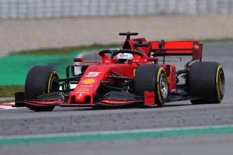 Ferrari SF90 China GP 2019 1000th GP Vettel