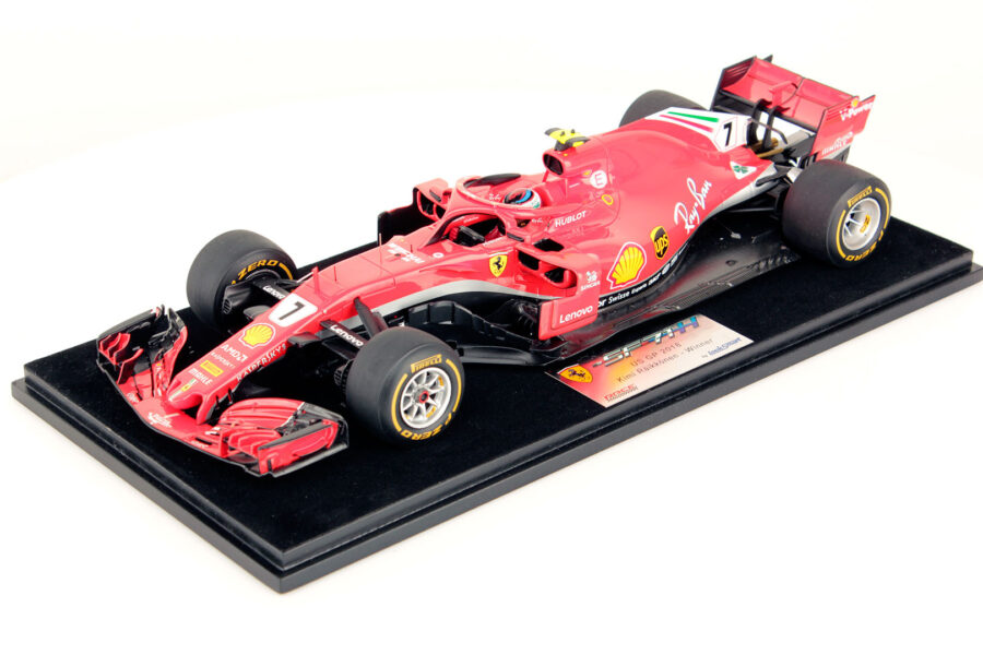 SF71H USA GP 2018 Kimi Raikkonen Winner