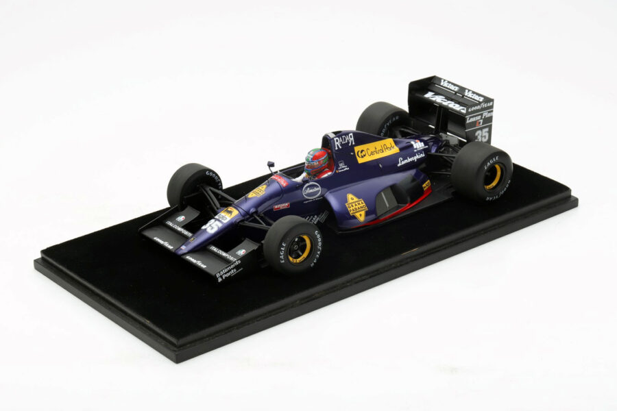 291 F1 San Marino GP 1991 Eric Van de Poele