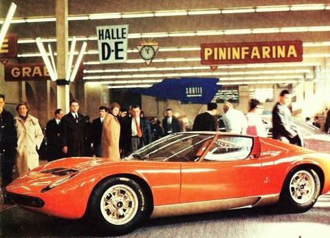 Lamborghini Miura P400 Geneva Motor Show