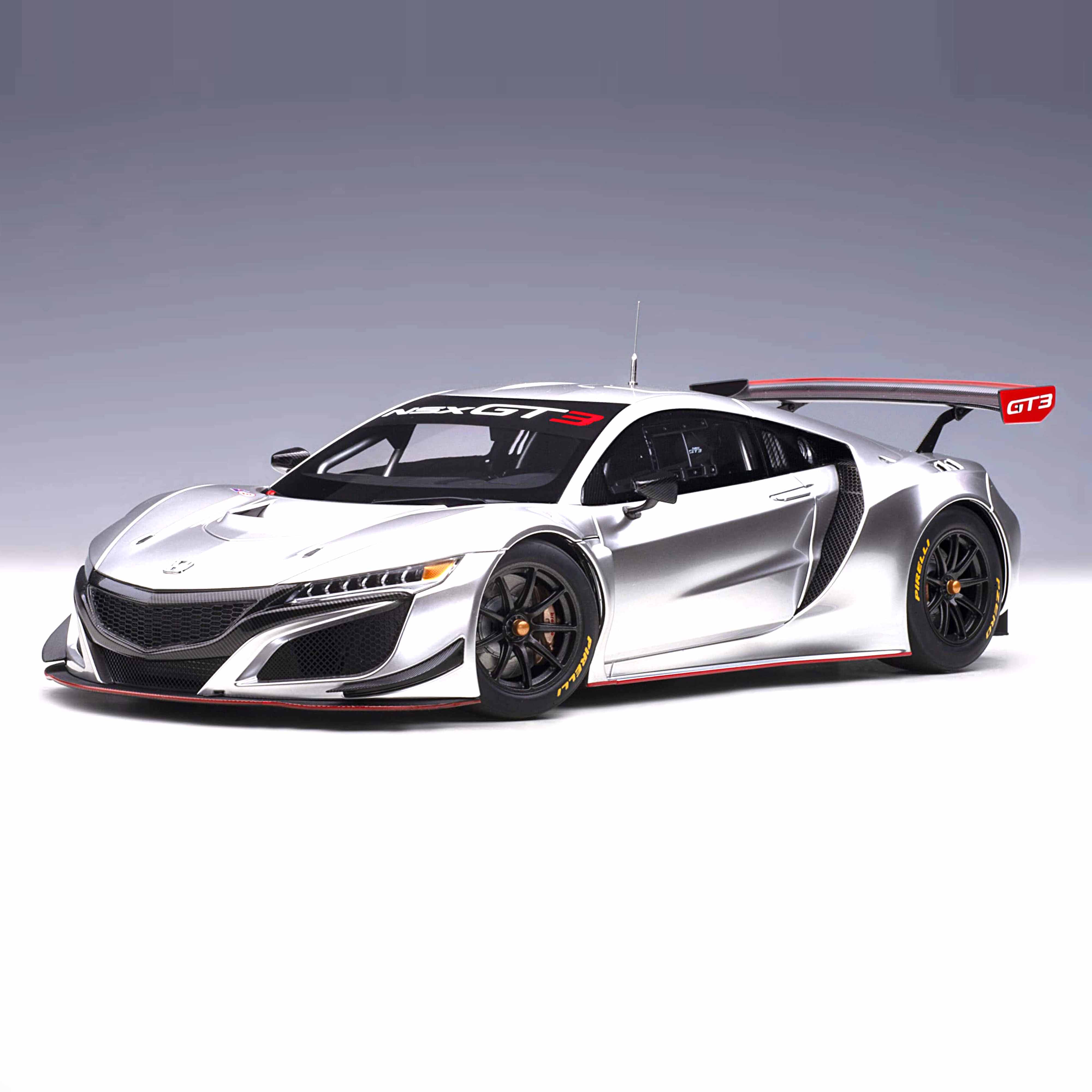 NSX GT3 2018 Silver