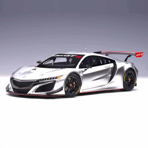 Honda NSX GT3 2018 Silver