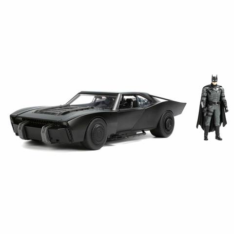 10years+ Batmobile "The Batman" Black DC Comics