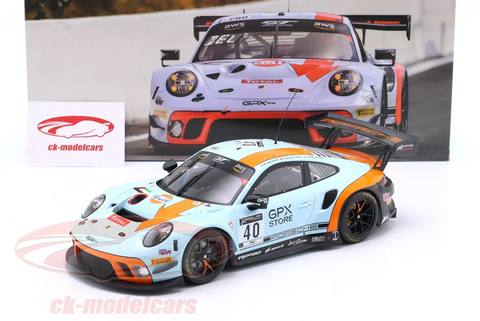 Porsche 911 GT3 R #40 Gulf GPX 24h Spa 2020 Delétraz, Dumas, Preining