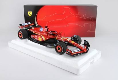 SF24 MONACO GP Diecast - Polifoam Pack Winner car Leclerc