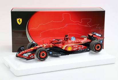 SF24 FORMULA 1 UNITED STATES GP Austin Winner car Leclerc diecast - Polifoam Pack