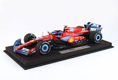 SF24 GP USA Miami DIECAST - Luxury pack Azzurro Special Livery Sainz