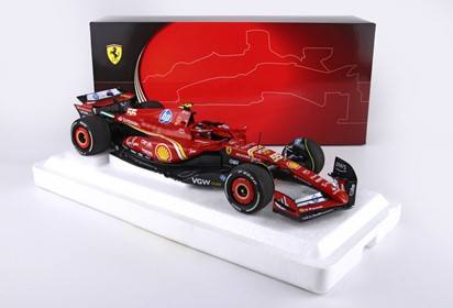 SF24 MONACO GP Diecast - Polifoam Pack C. Sainz 3rd position