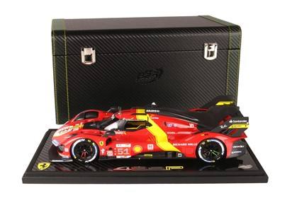 Ferrari 499P Winner Le Mans STRITCHING COFFRET LIMITED #00/499