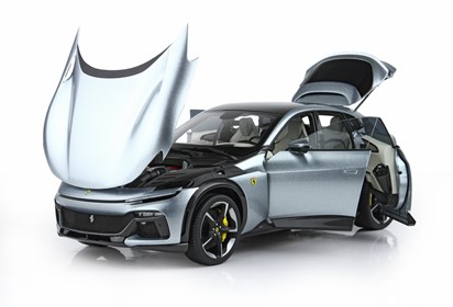 Purosangue diecast panoramic roof