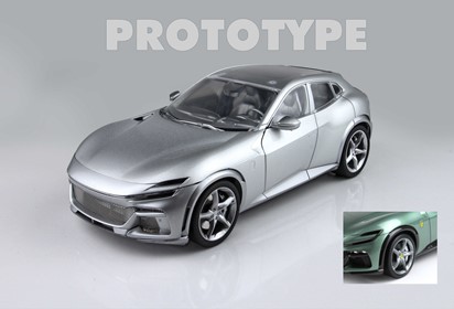 Purosangue diecast full open