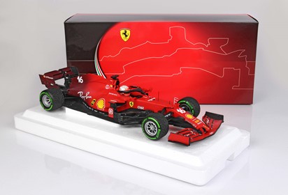 SF21 Gran Premio del made in Italy e dell Emilia Romagna C. Leclerc car n. 16 intermediate tires