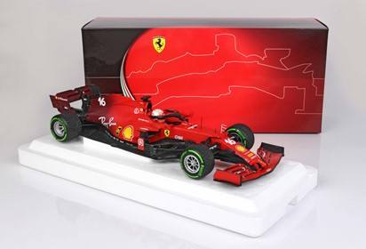 SF21 Gran Premio del made in Italy e dell Emilia Romagna C. Leclerc car n. 16 intermediate tires