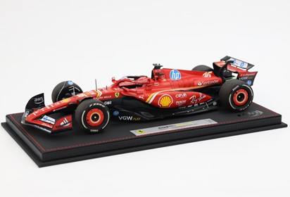 SF24 MONACO GP Diecast - Luxury Packaging Winner car Leclerc