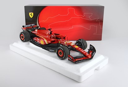 SF24 Australian GP DIECAST - Polifoam packaging C. Leclerc - 2nd position