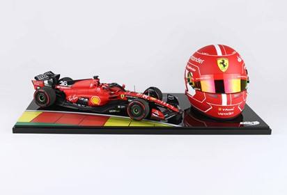 SF-23 GP Belgium C.Leclerc DIECAST MODEL + HELMET