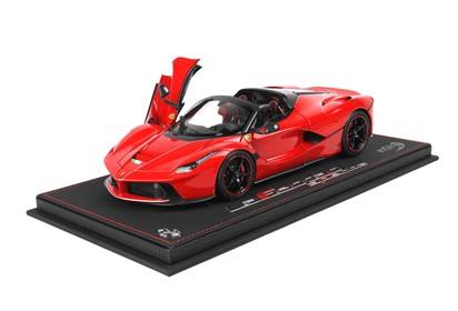 LaFerrari APERTA DIE CAST glossy black wheels