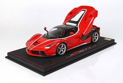 LaFerrari die cast Red Corsa 322 -5 points safety belts