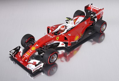 SF16-H G.P. China Raikkonen DIE CAST NO RESIN