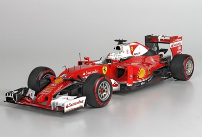 SF16-H G.P. China Vettel DIE CAST NO RESIN