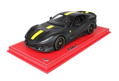 812 Competizione matt black- stripe