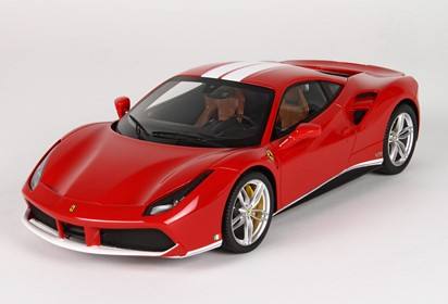 488 GTB 70th Anniversary with display case