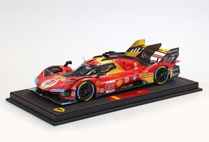 Ferrari 499P car n. 51 - 3rd Le Mans drivers Pier Guidi Giovinazzi Calado