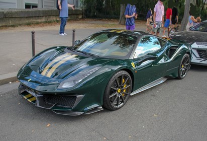 488 PISTA British with gold stripe