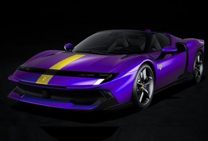 849 Testarossa Spider Viola Hong Kong with livery