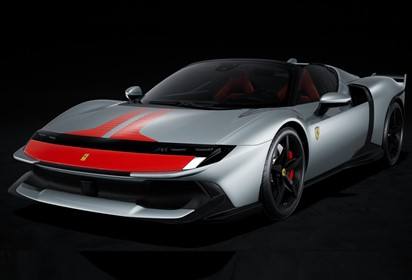 849 Testarossa Spider Assetto Fiorano Grigio Squalo with Livery