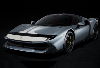 849 Testarossa Assetto Fiorano Grigio Titanio matt with livery Press Version