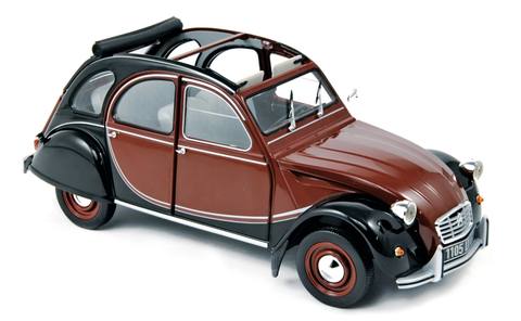 Citroën 2CV Charleston Delage Rouge et Noire1/18