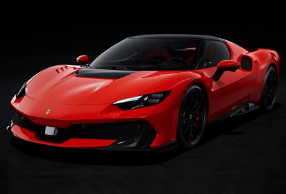 296 Speciale Rosso Corsa with roof