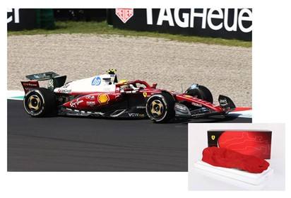 SF25 Monza livery - Hamilton for 50 years Lauda world champion - polyfoam