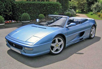 F355 Spider manual gear Azzurro California